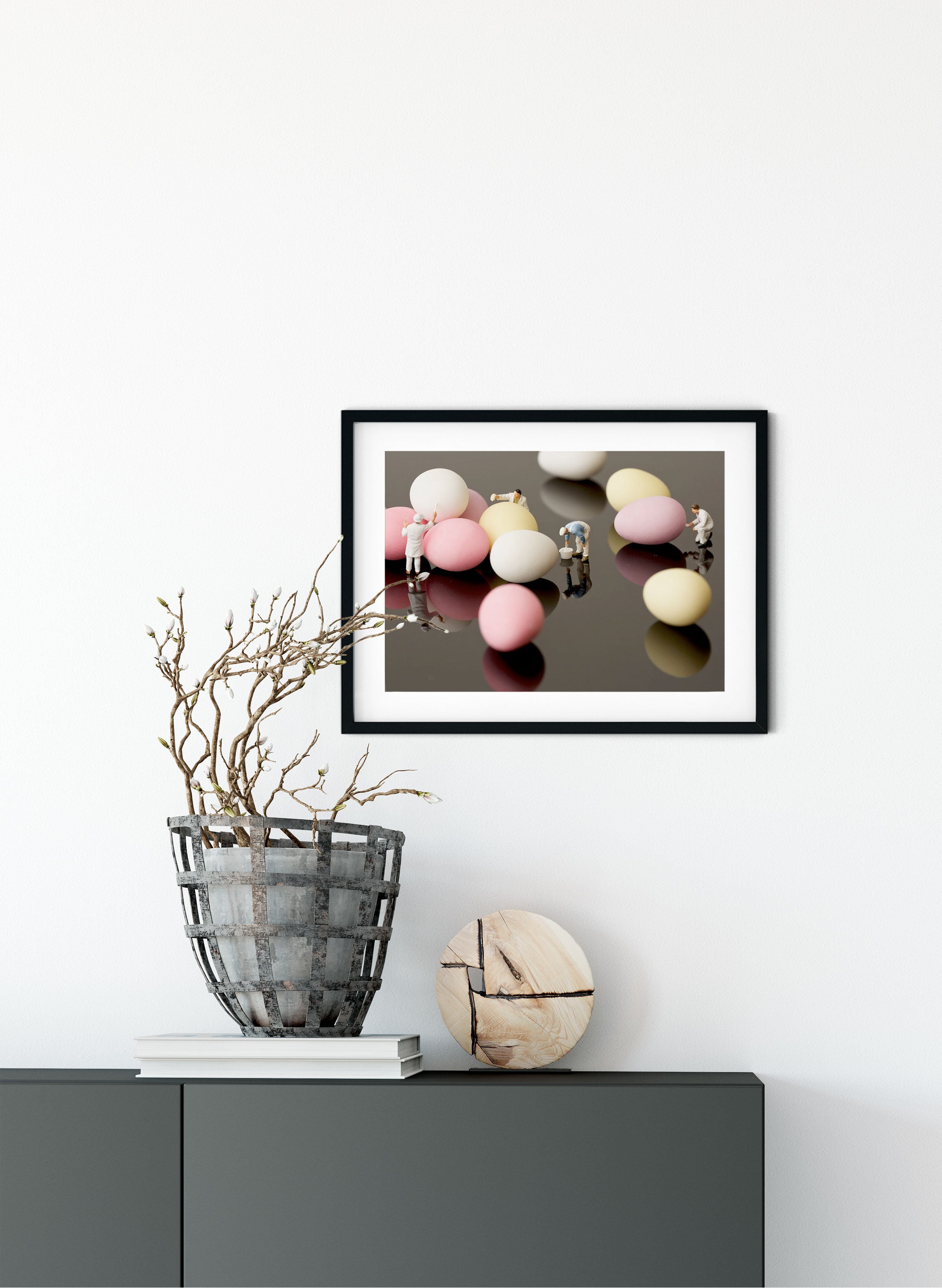 Eggsellent Work - Photographic Print