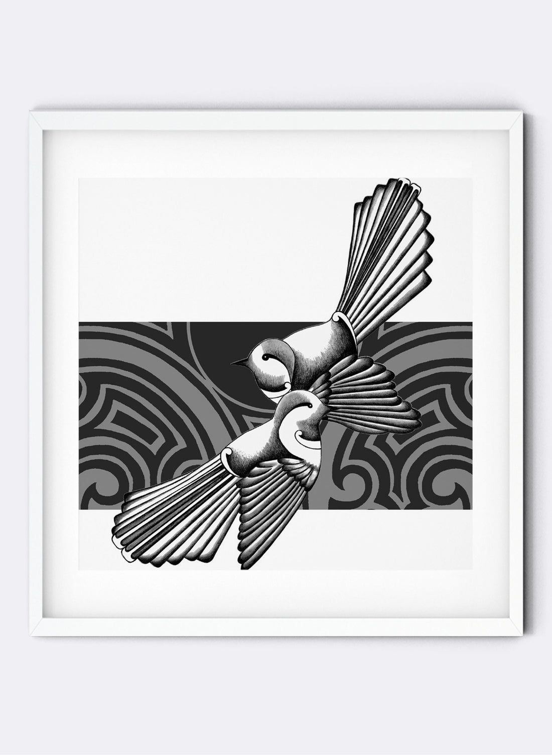Interwoven Embrace - Embossed Giclée Print
