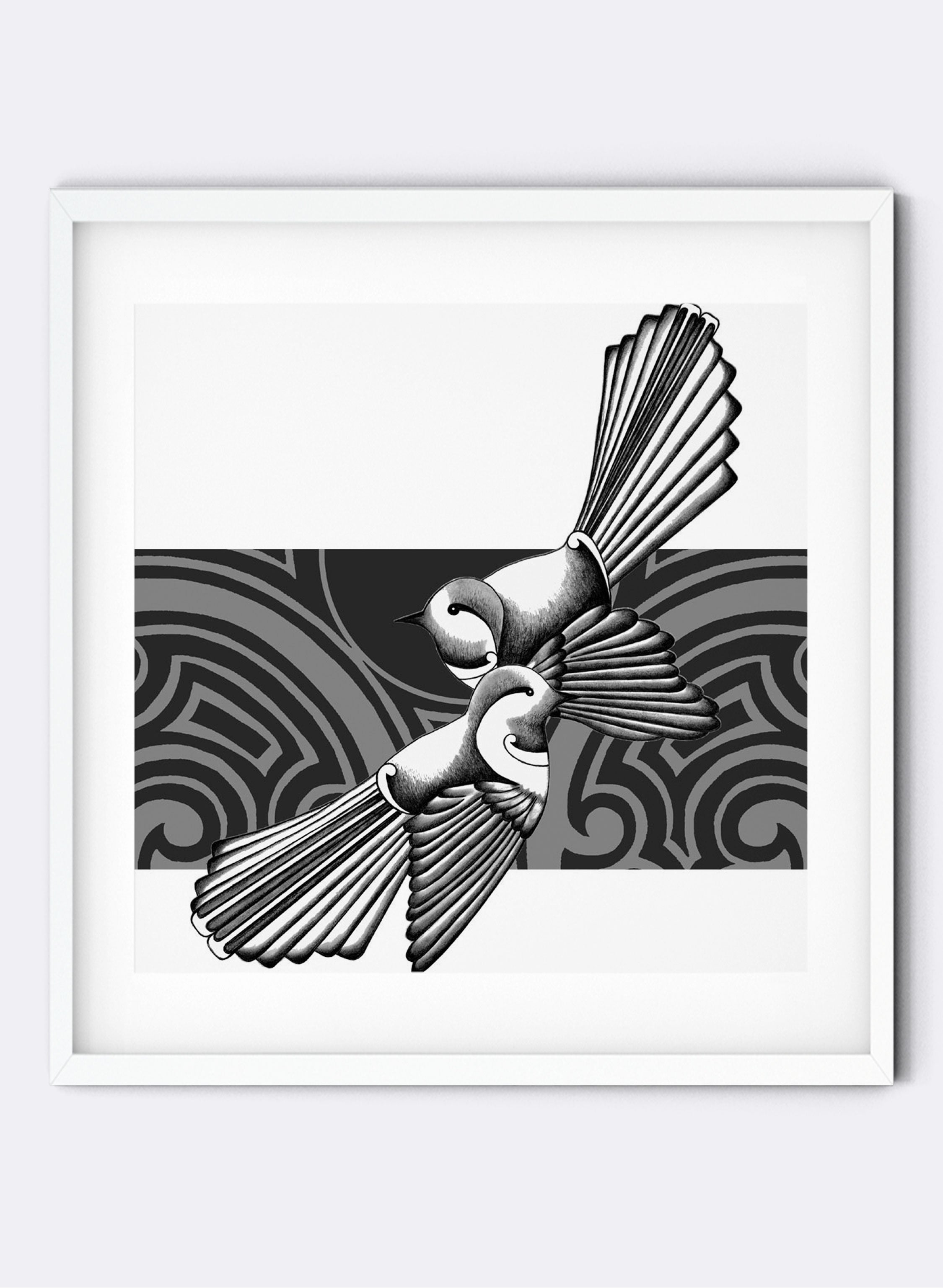 Interwoven Embrace - Embossed Giclée Print