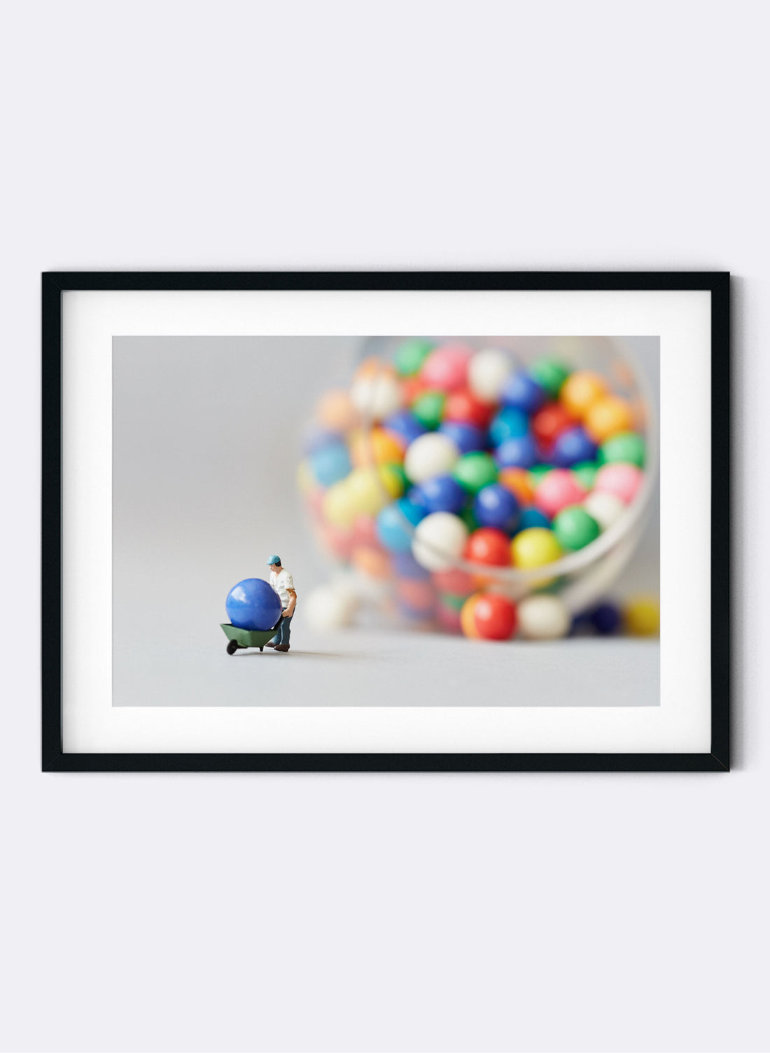 Just Blue Thanks - Photographic Print