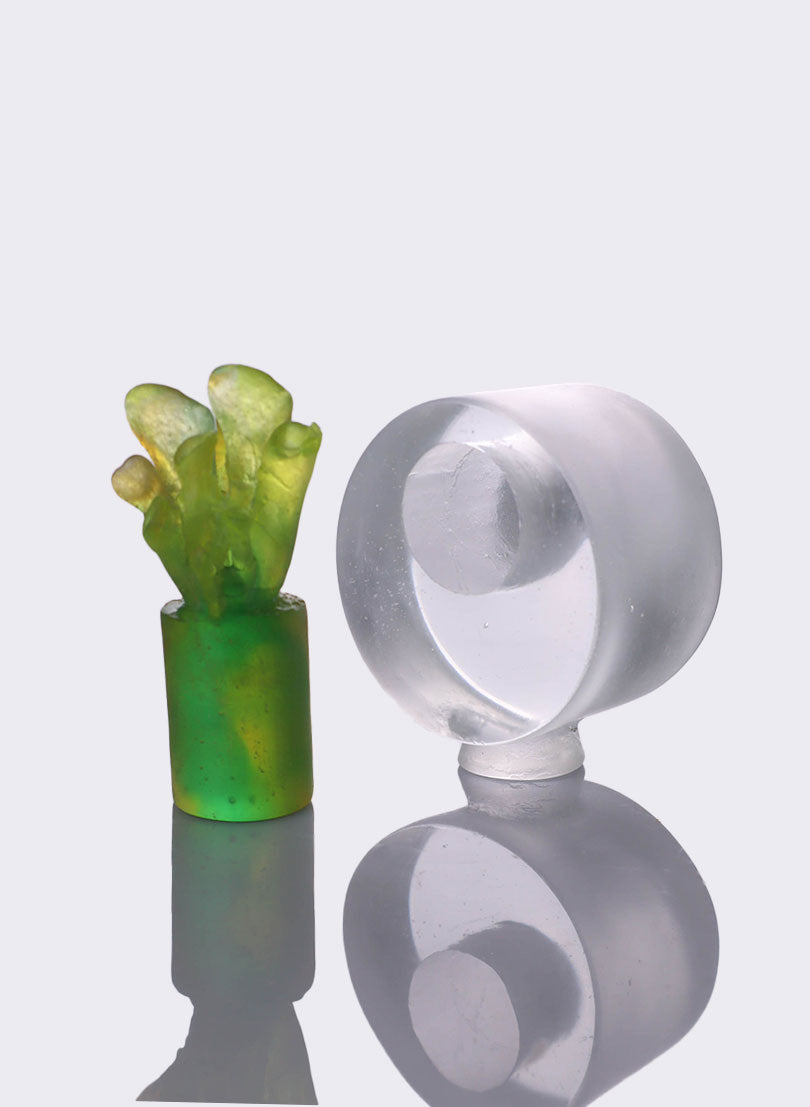 Succulent - Clear and Green