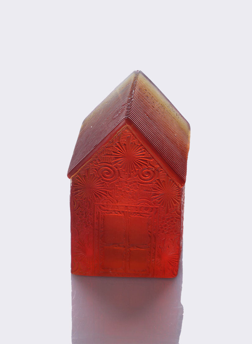 Cast Glass House - At the end of the day!