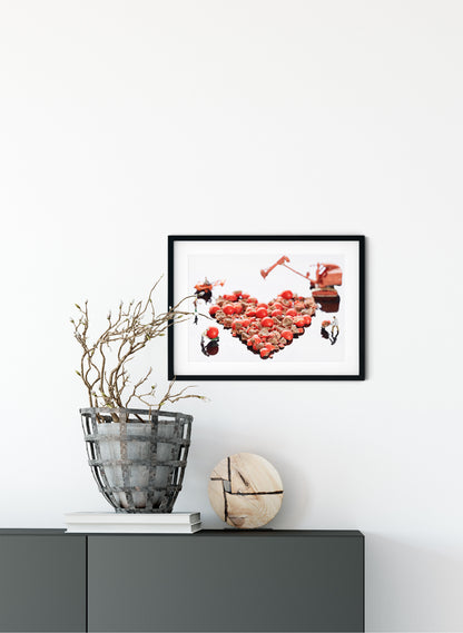 Love is Smashing - Photographic Print