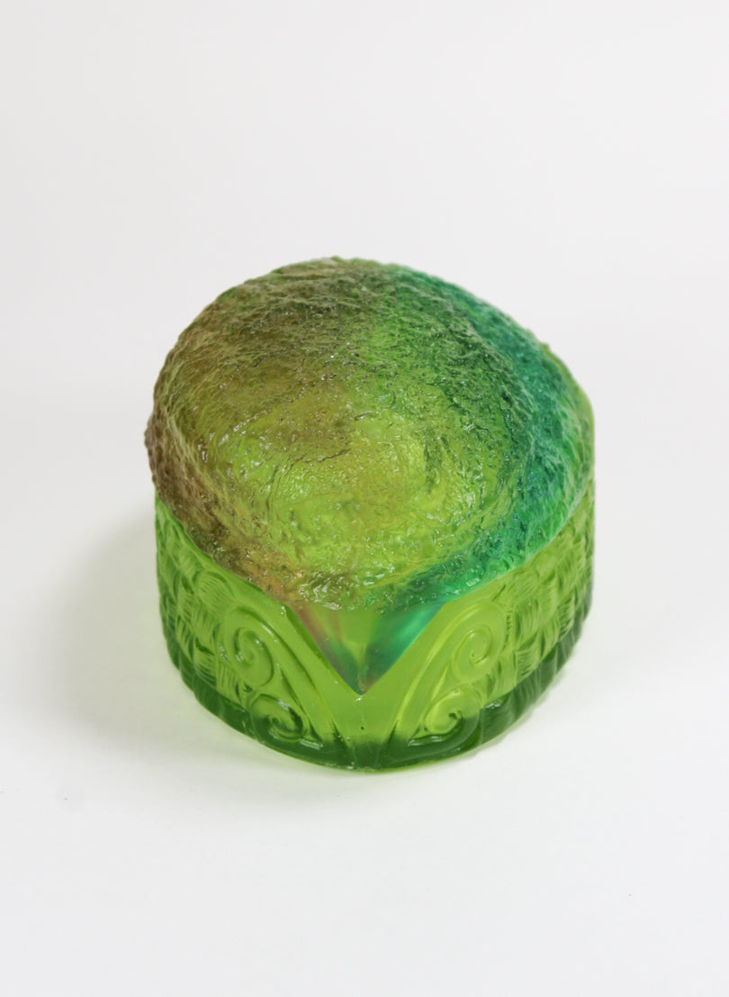 Paua Shell Box - Light Green