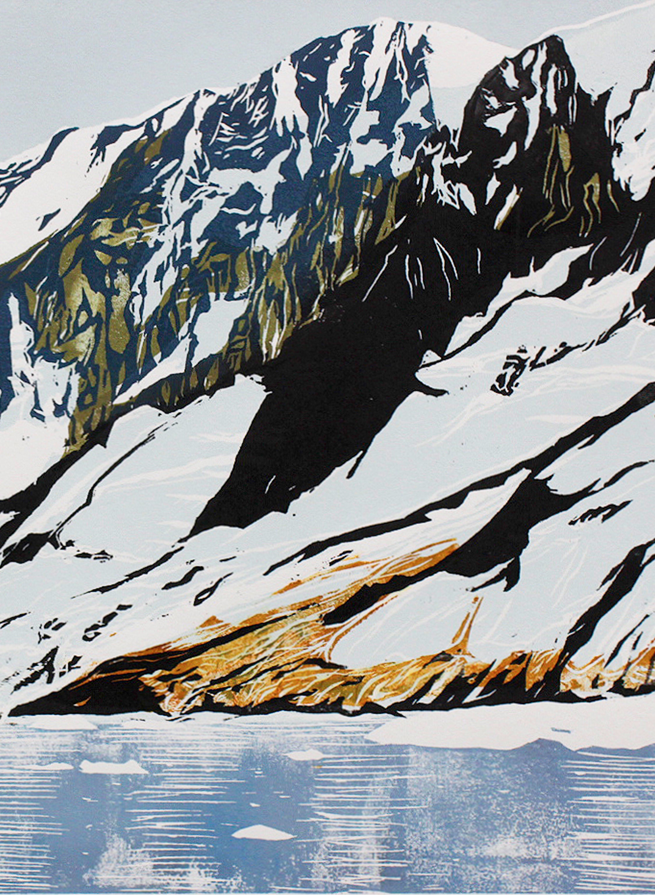 Antarctica No.3 - Woodblock Print