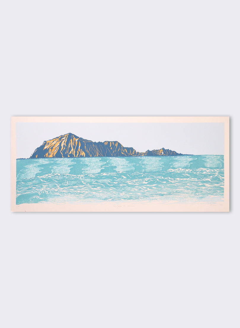 Bare Island | Medium - Woodblock Print