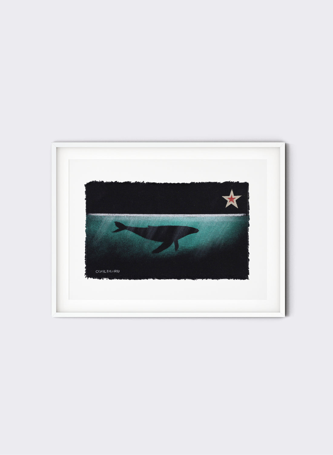 Whale No.1 - Postcard Artwork