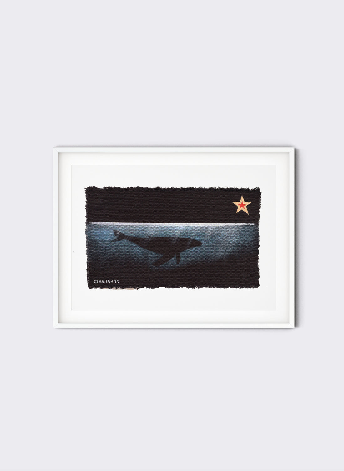 Whale No.2 - Postcard Artwork