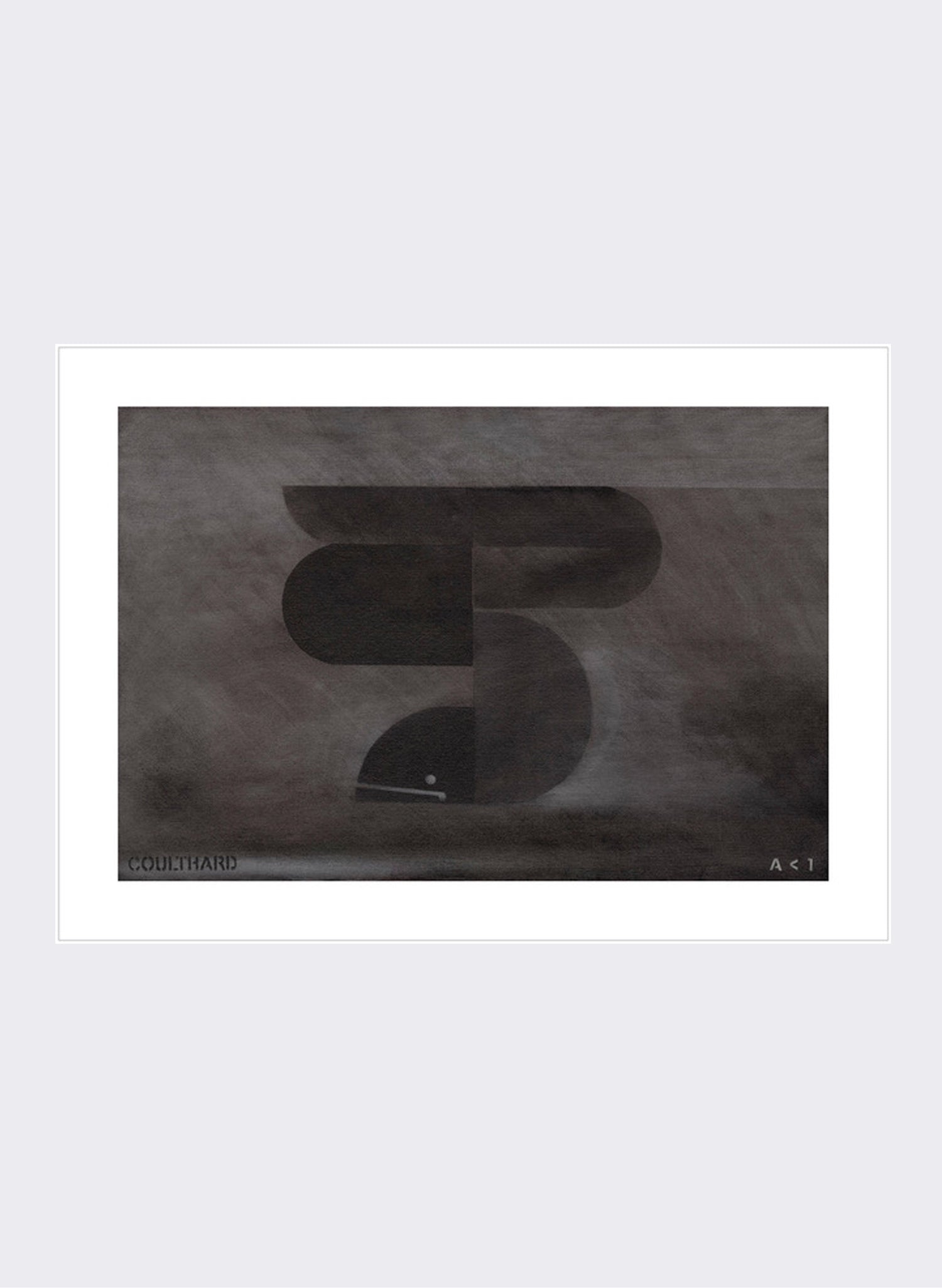 Graphite Eel - A&lt;1 - Giclee Print