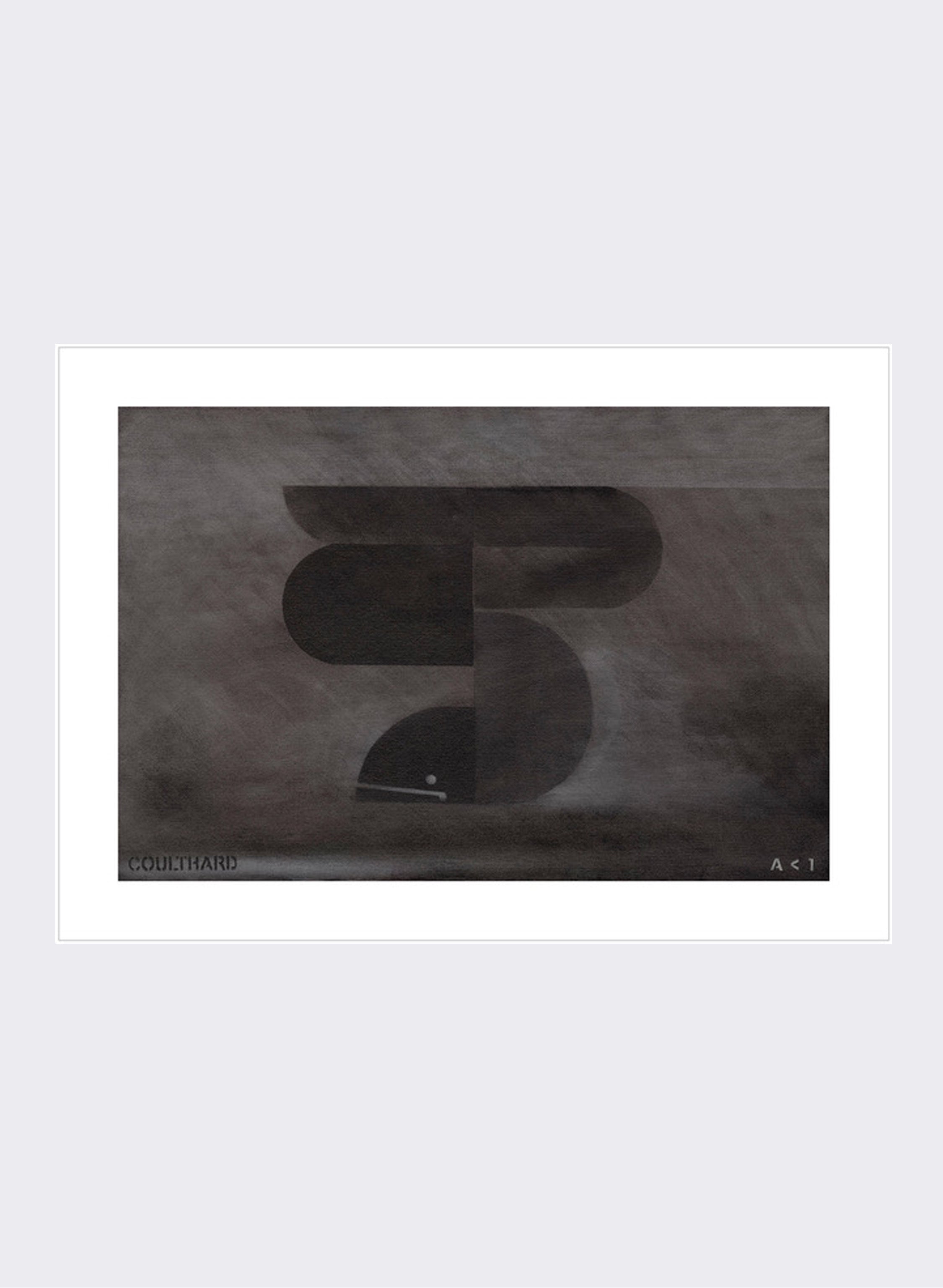Graphite Eel - A&lt;1 - Giclee Print