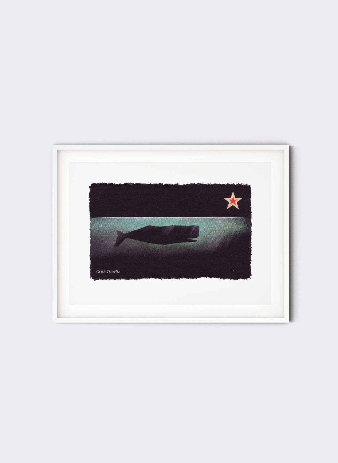 Whale No.4 - Postcard Artwork