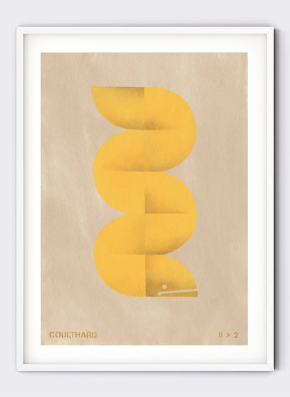 Kowhai Eel - B&gt;2 - Giclée Print