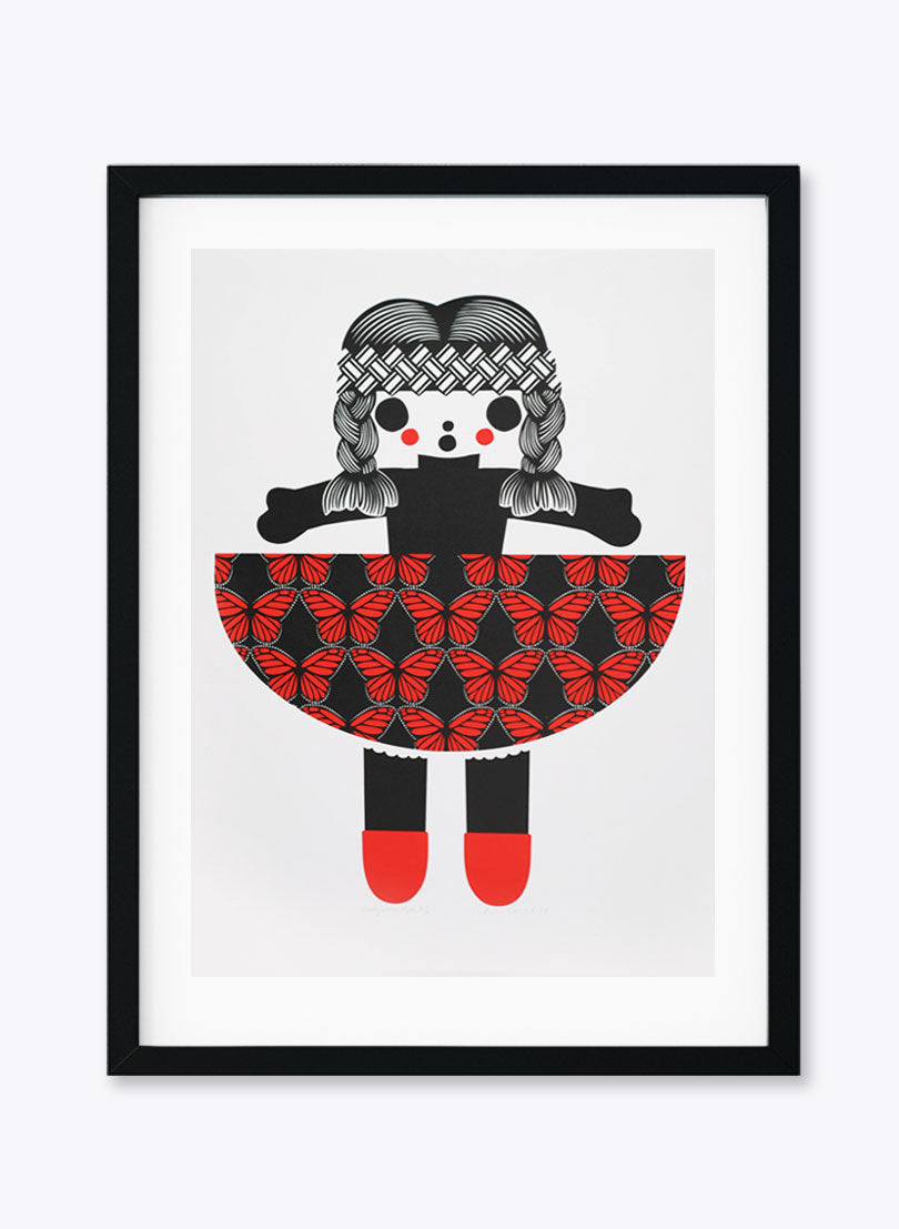 Lucky Red Charm - Screen Print