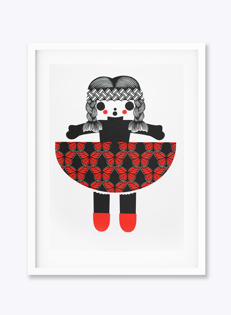 Lucky Red Charm - Screen Print