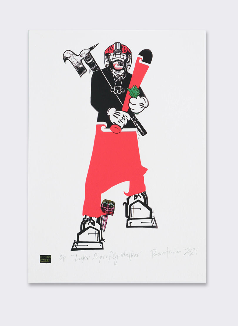 Luke Superfly Walker- Digital Print