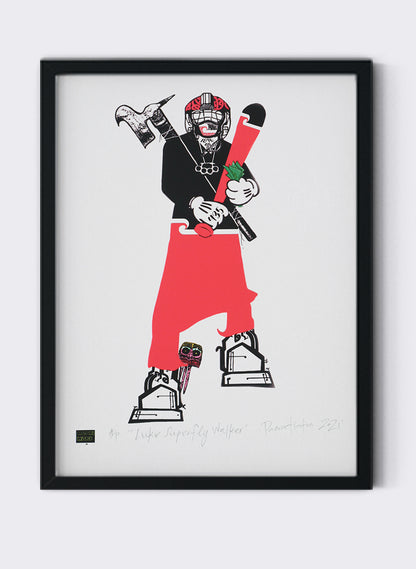 Luke Superfly Walker- Digital Print