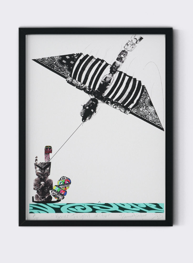Herus Fright Kite - Digital Print
