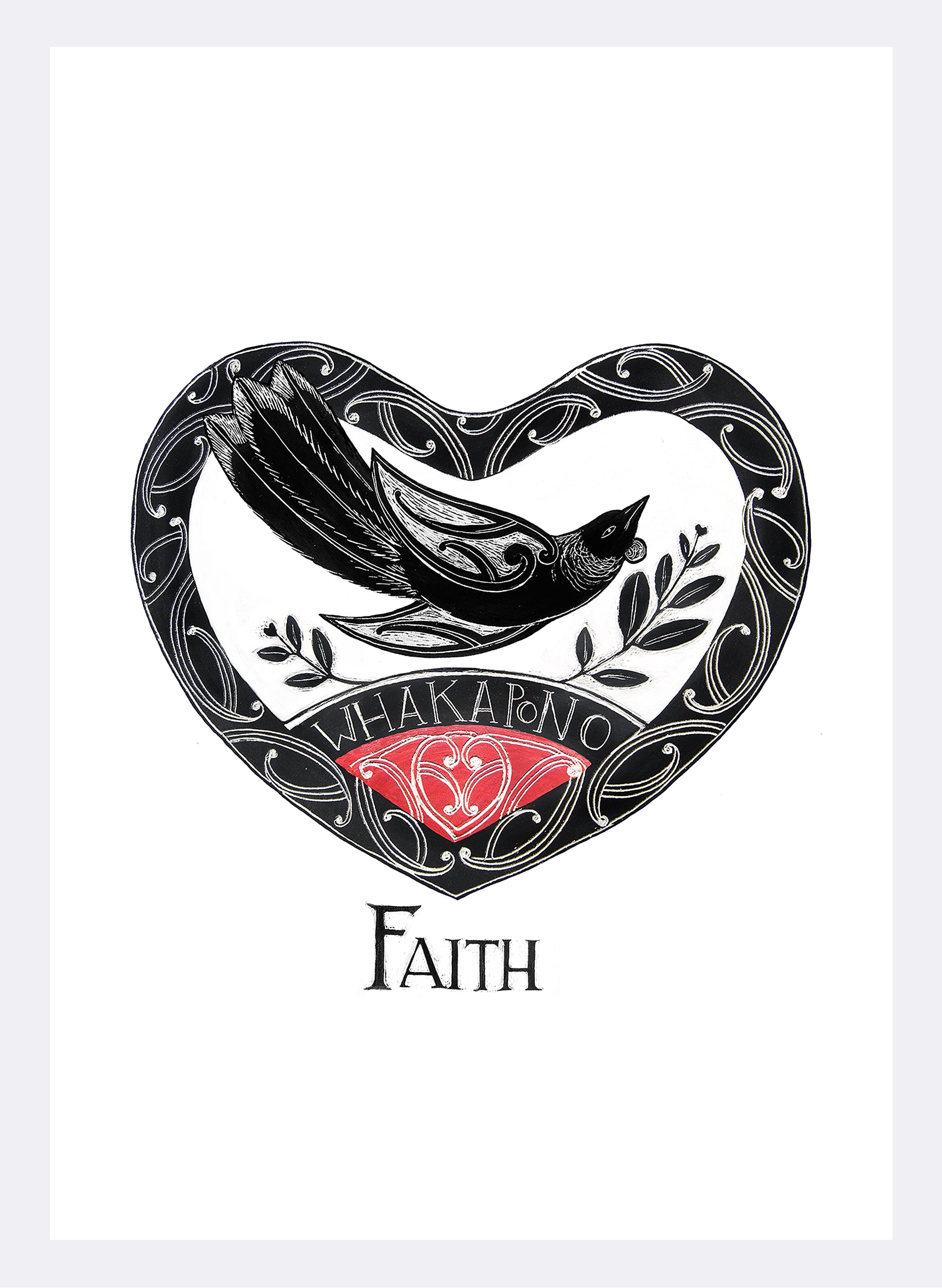 Faith Whakapono - Giclée Print