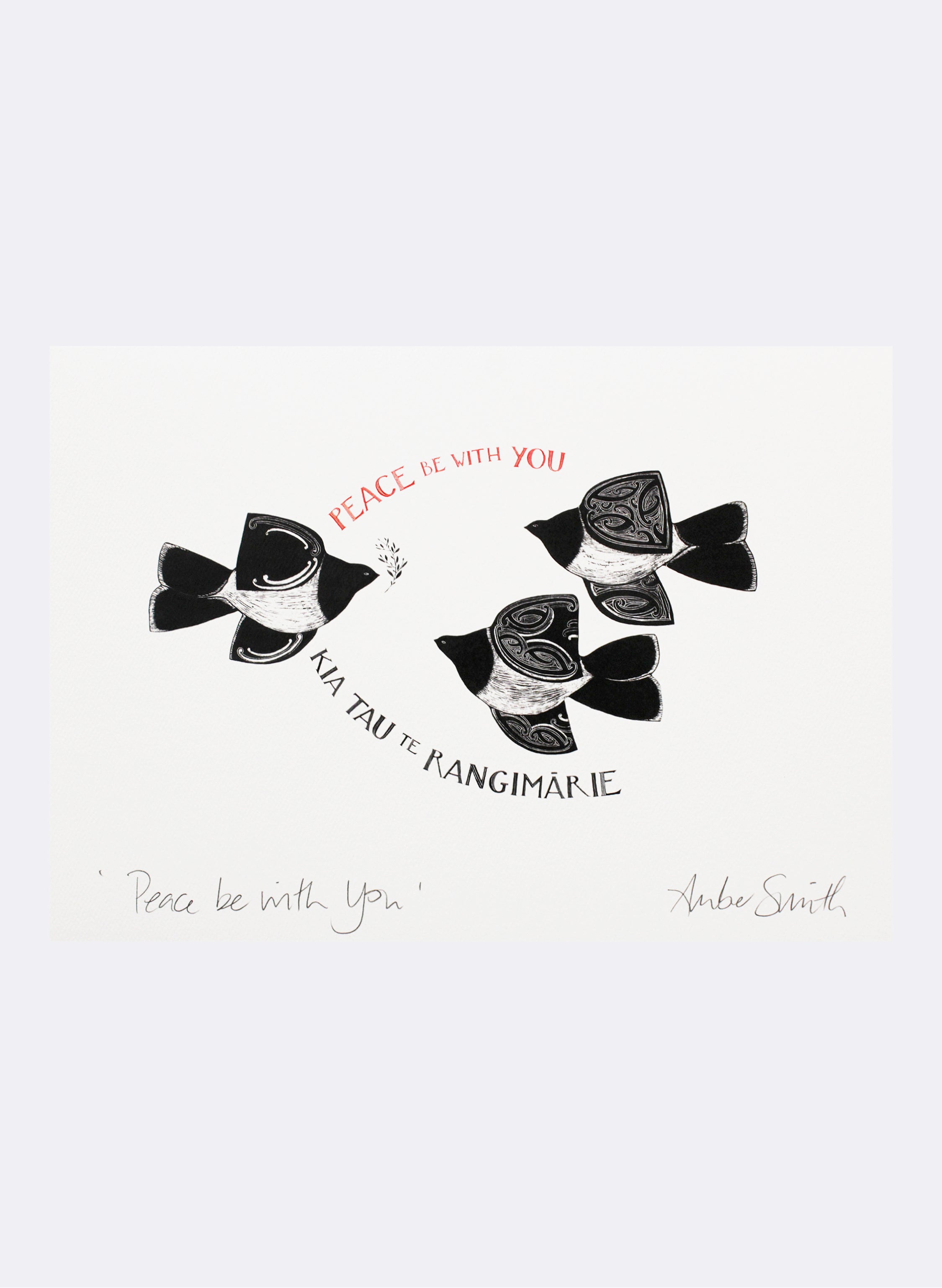 Peace Be With You - Giclée Print