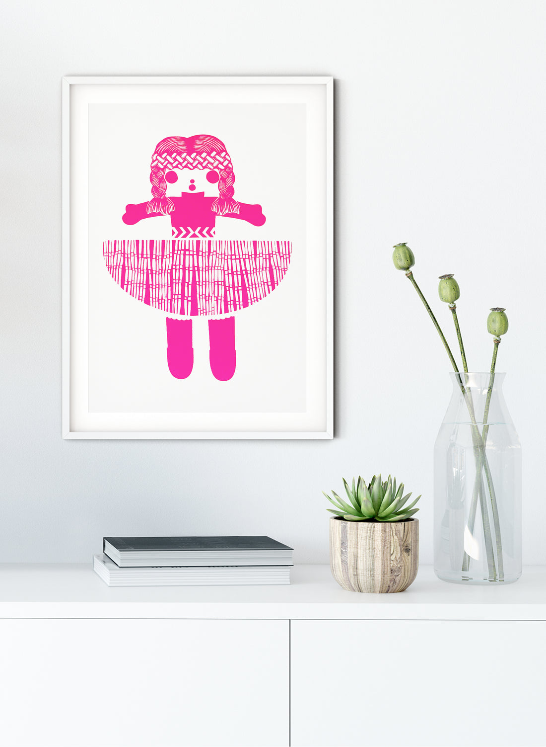 Mini Celebration Rua | Pink - Screen Print