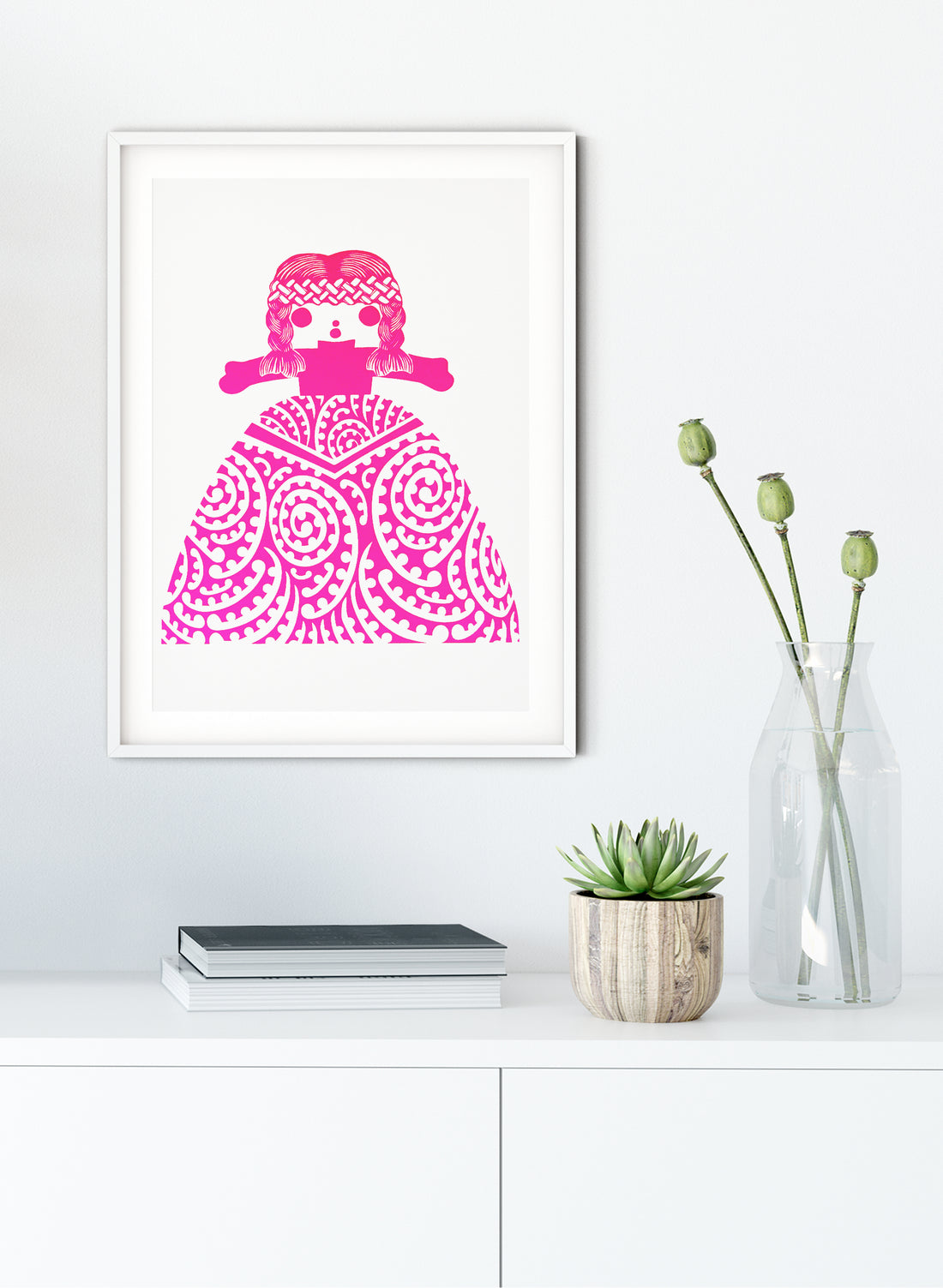 Mini Royal Rua | Pink - Screen Print