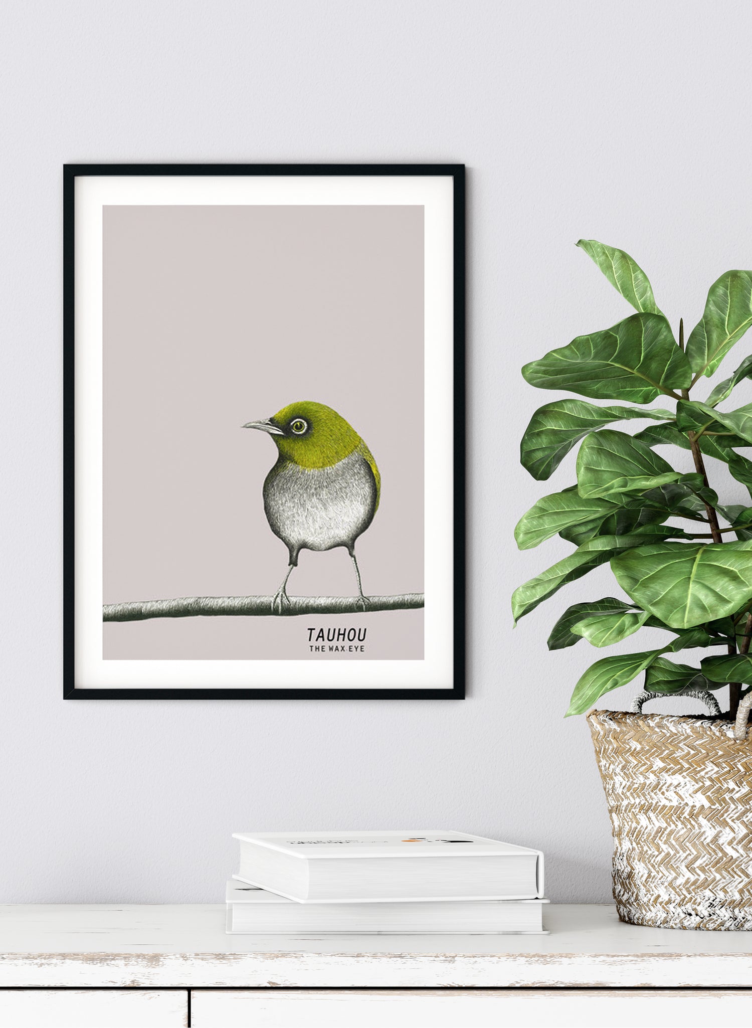 Tauhou | The Wax Eye - Digital Print