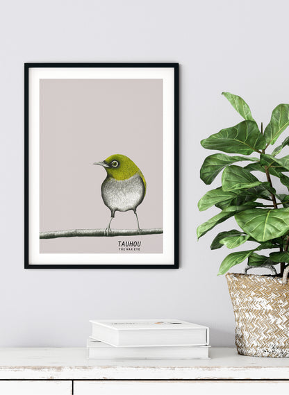 Tauhou | The Wax Eye - Digital Print