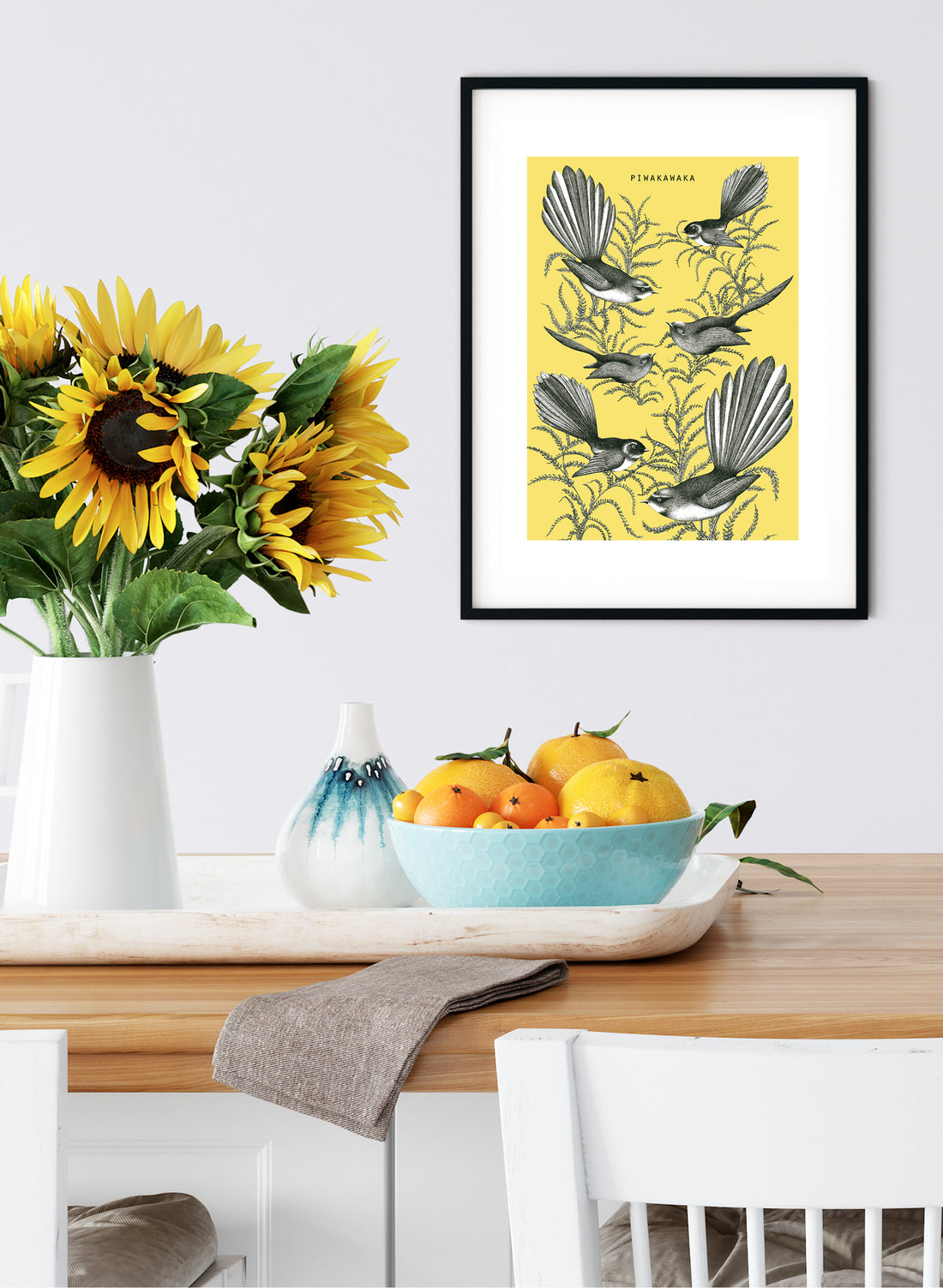 Fantail (Yellow) - Digital Print