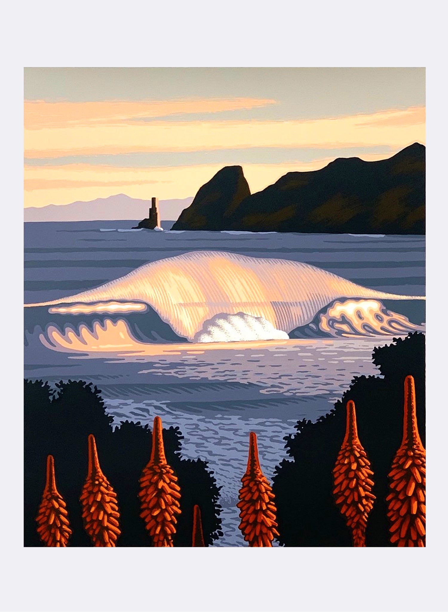 Sunstrike Wainui - Screen Print