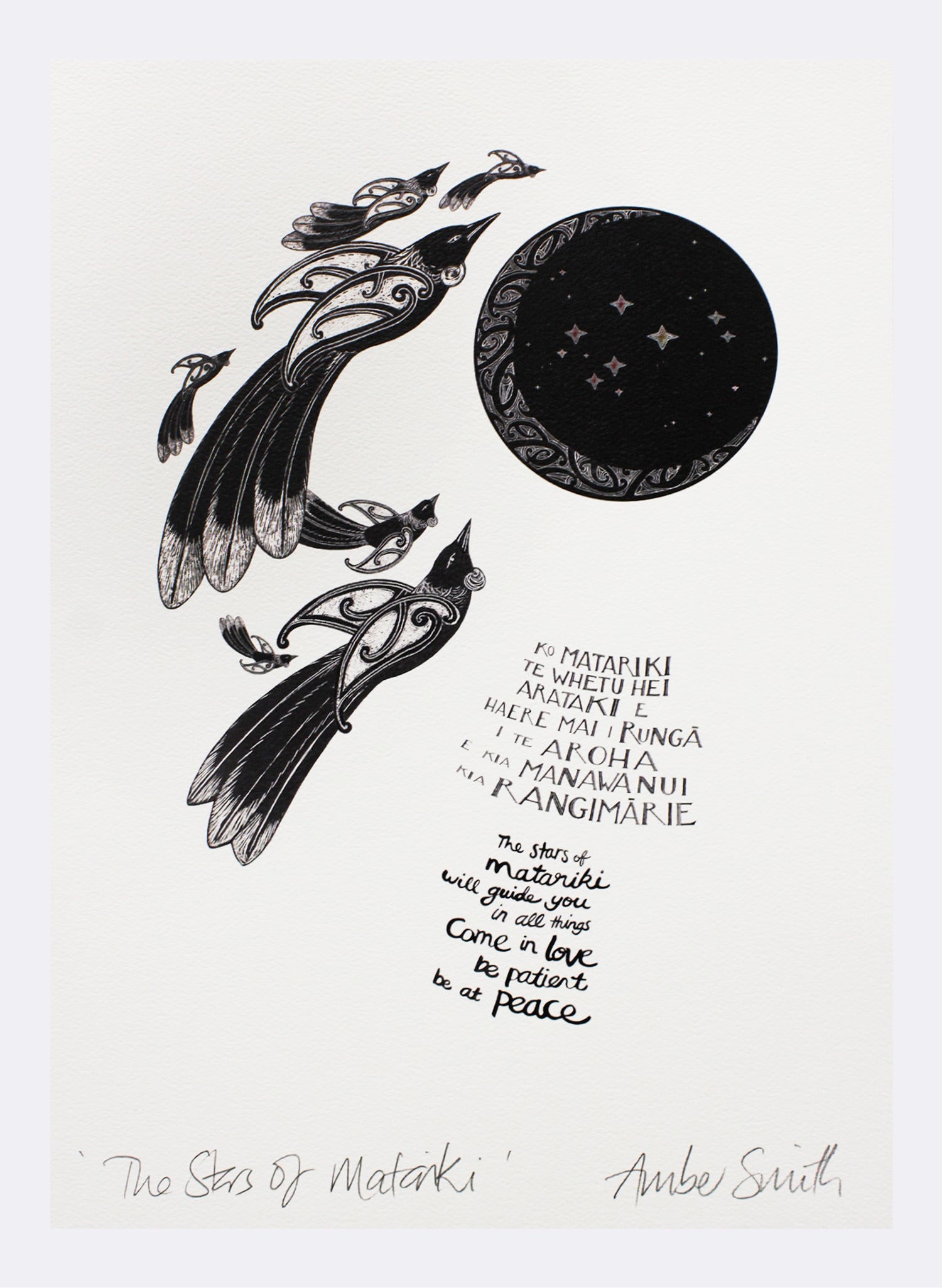 Stars Of Matariki - Giclée Print