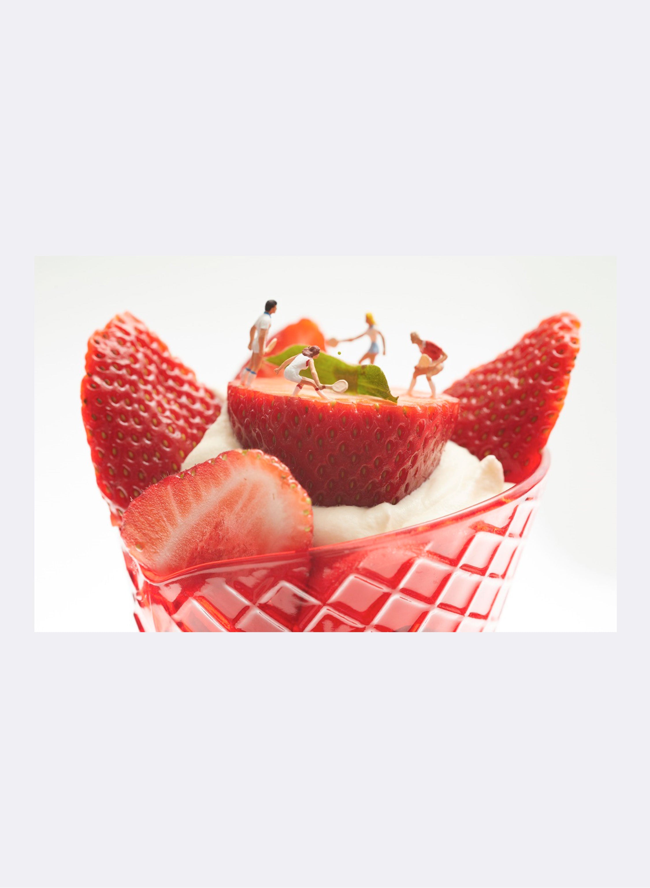 Strawbs &amp; Tennis - Photographic Print