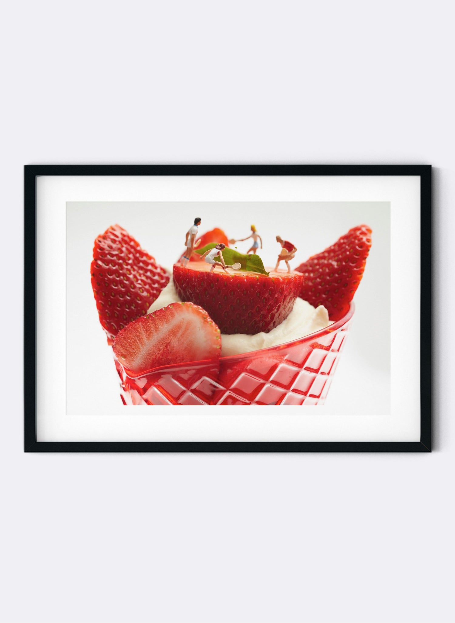 Strawbs &amp; Tennis - Photographic Print