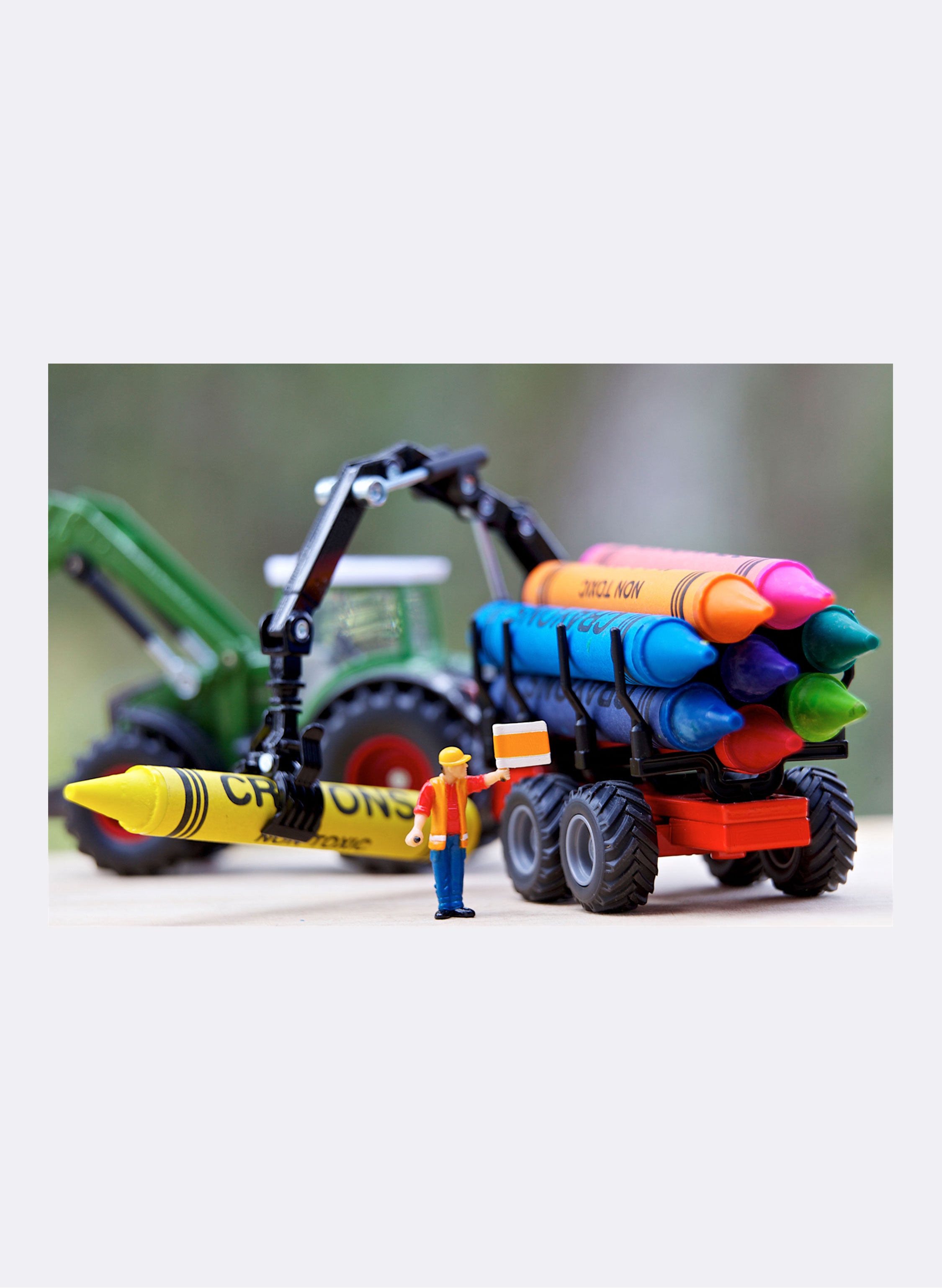 Sustainable Crayons - Photographic Print