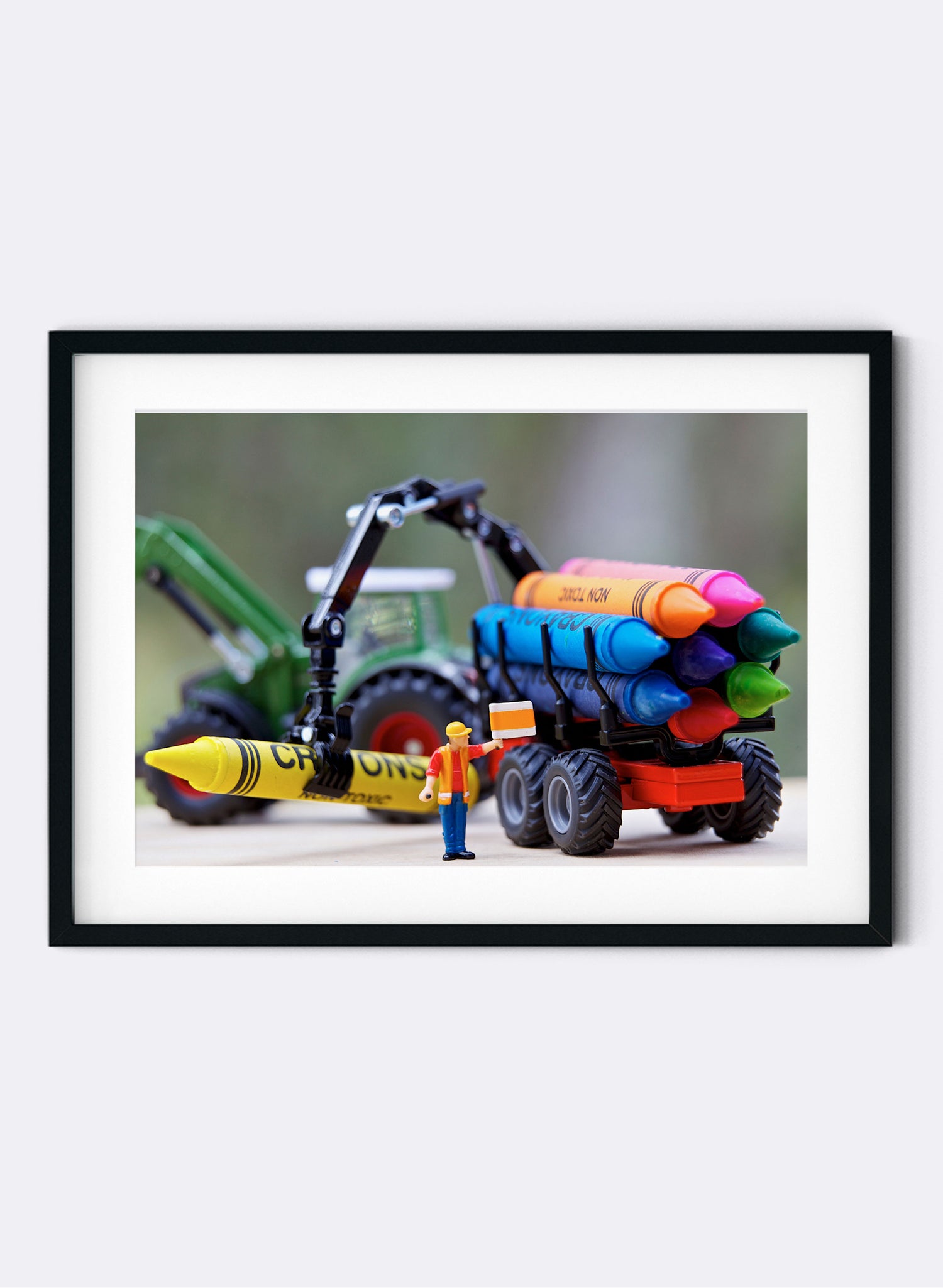 Sustainable Crayons - Photographic Print