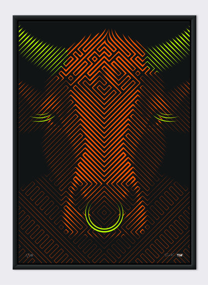 Beautibull - Orange &amp; Green