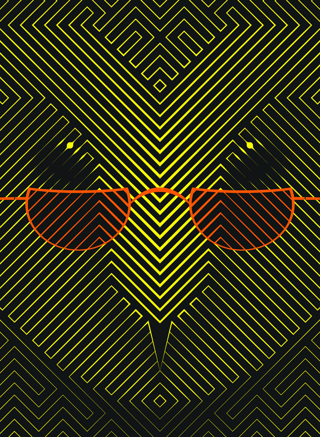 Hedwig - Yellow &amp; Orange