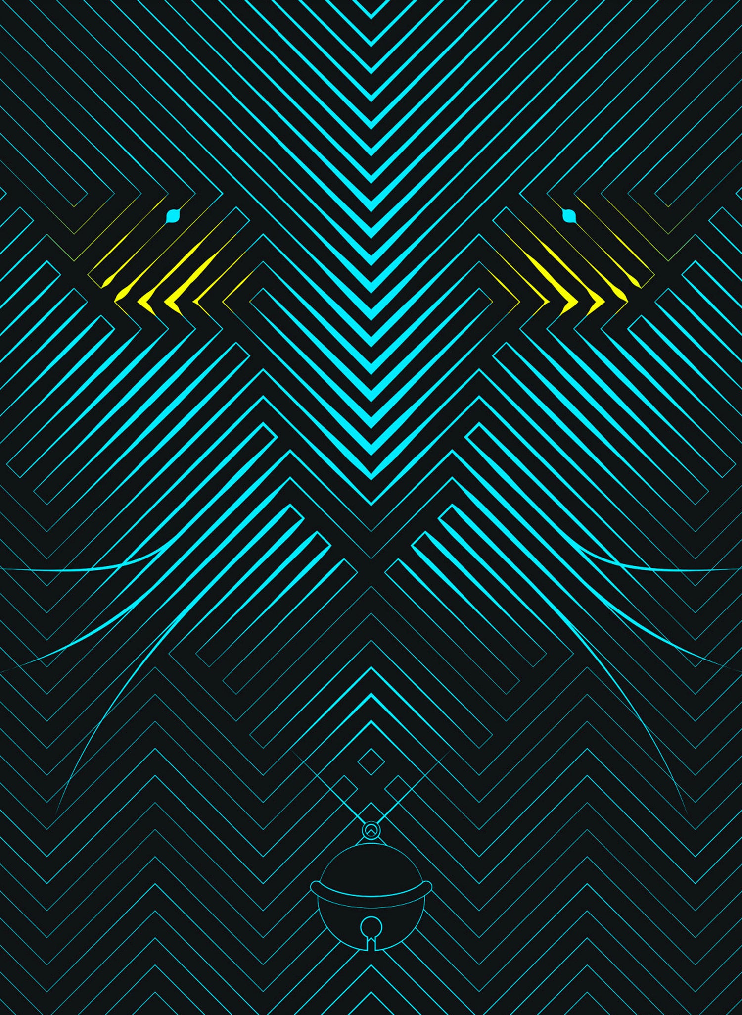 Mr. Mistoffelees - Blue &amp; Yellow
