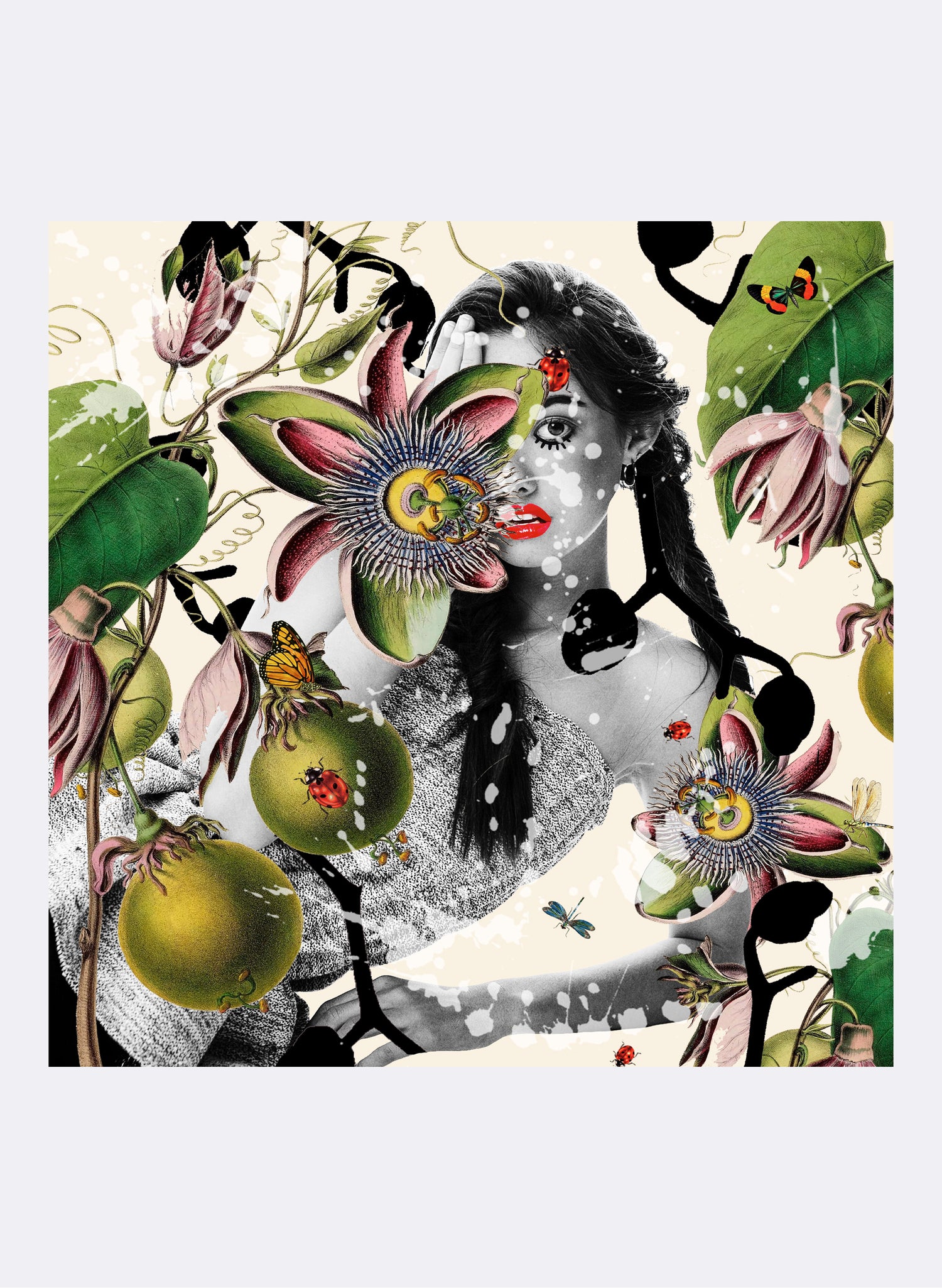 Eden - Digital Collage Print