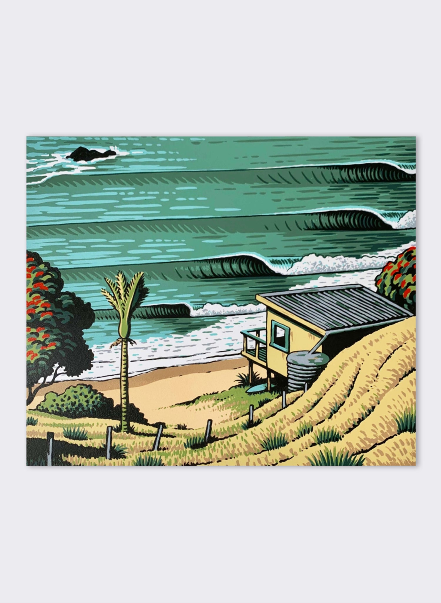 Breaker Bay - Screen Print