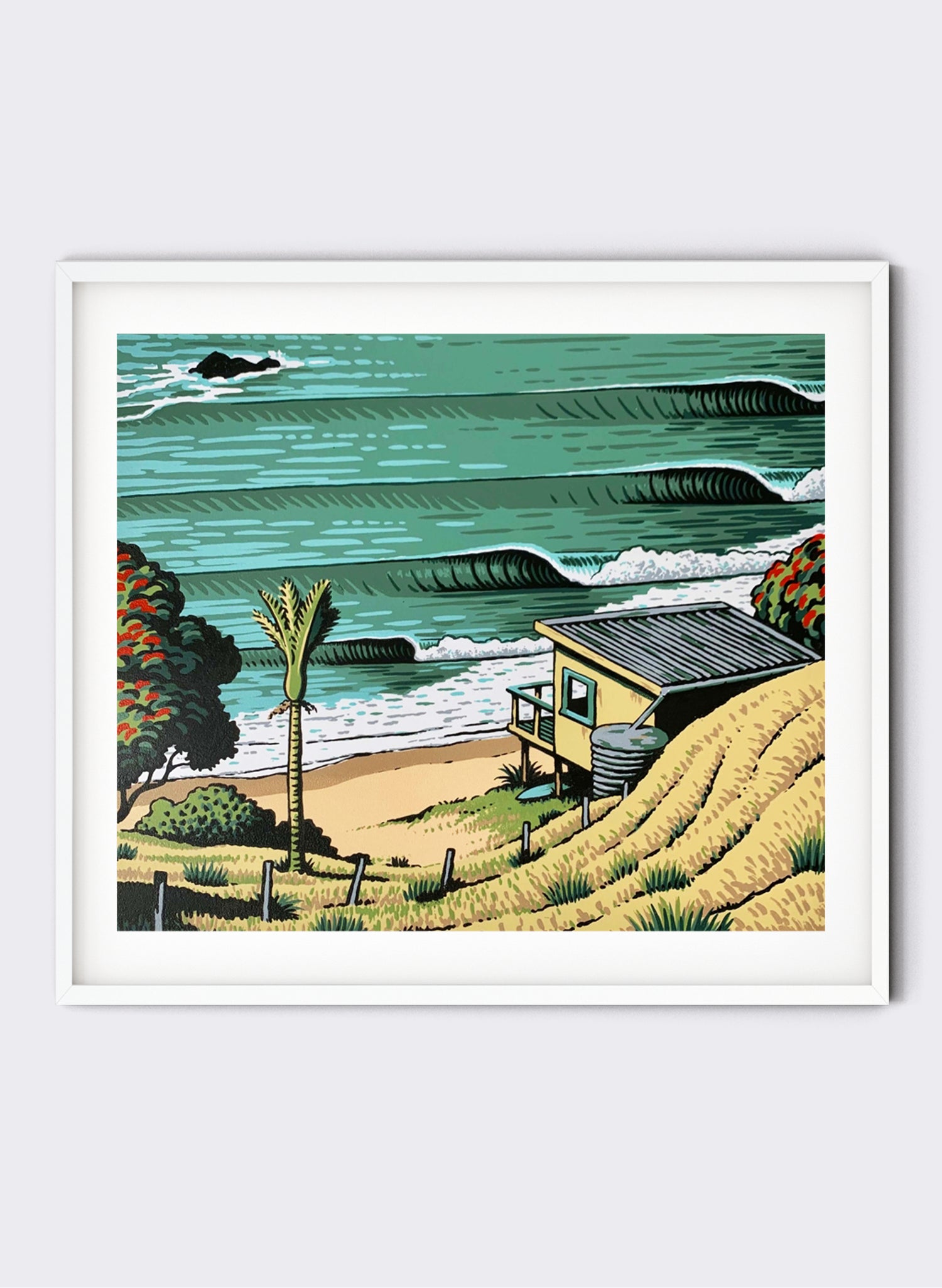 Breaker Bay - Screen Print