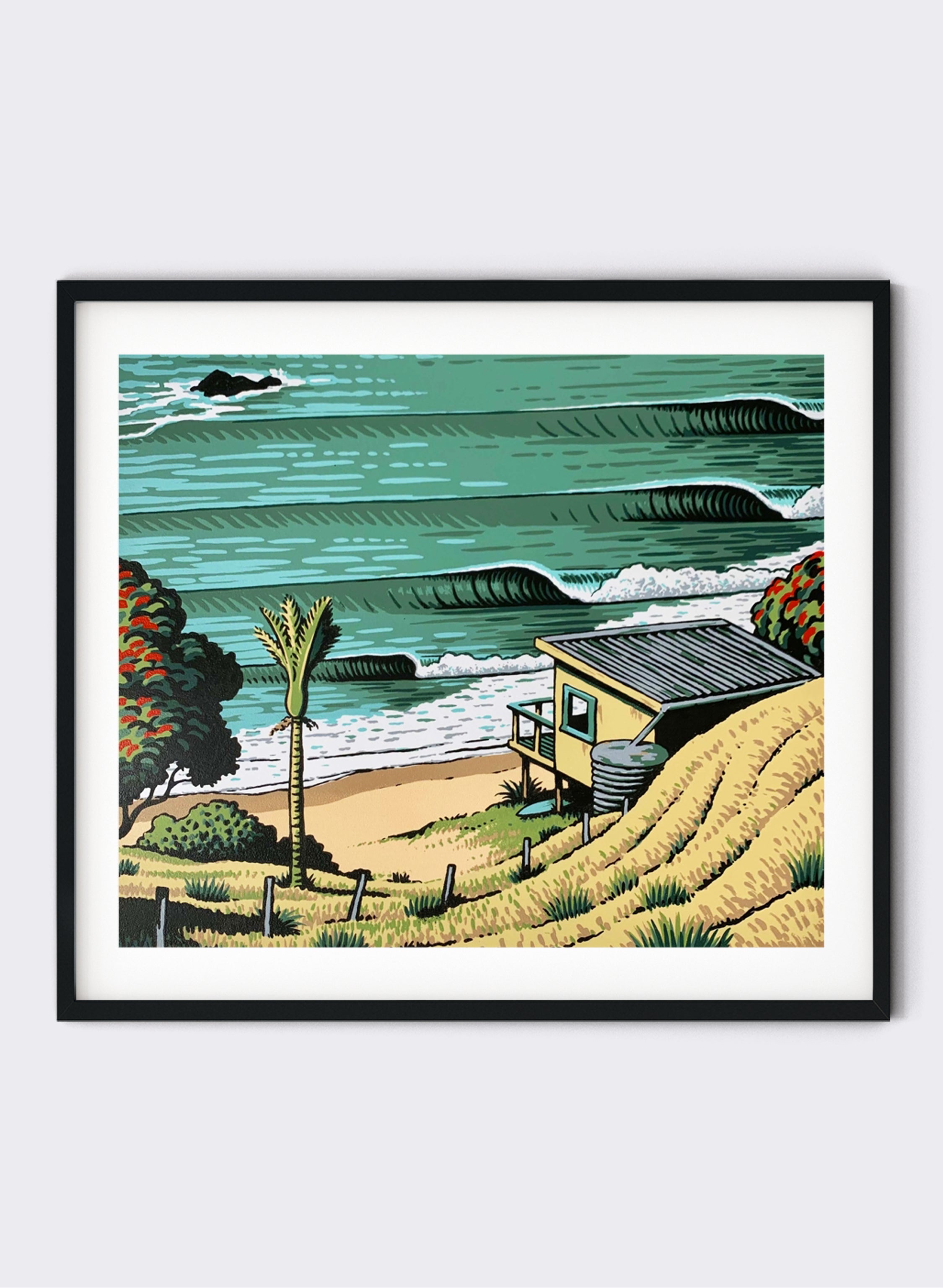 Breaker Bay - Screen Print