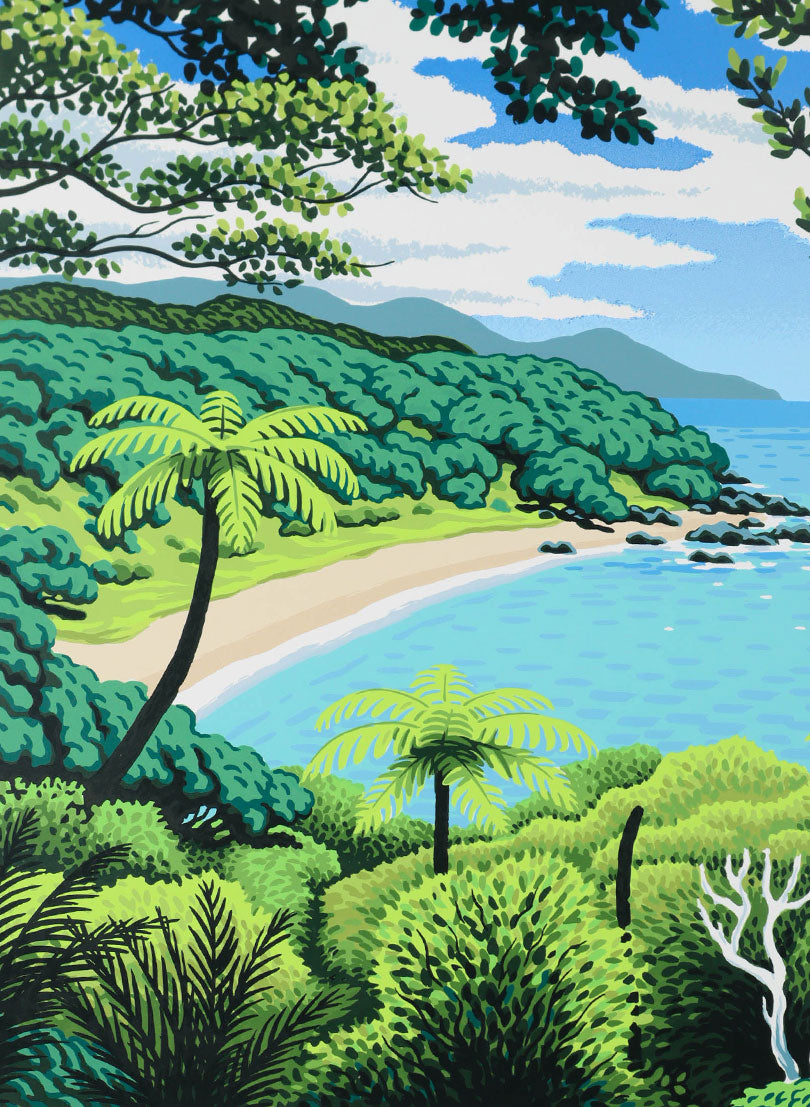 Kakariki Cove - Screen Print