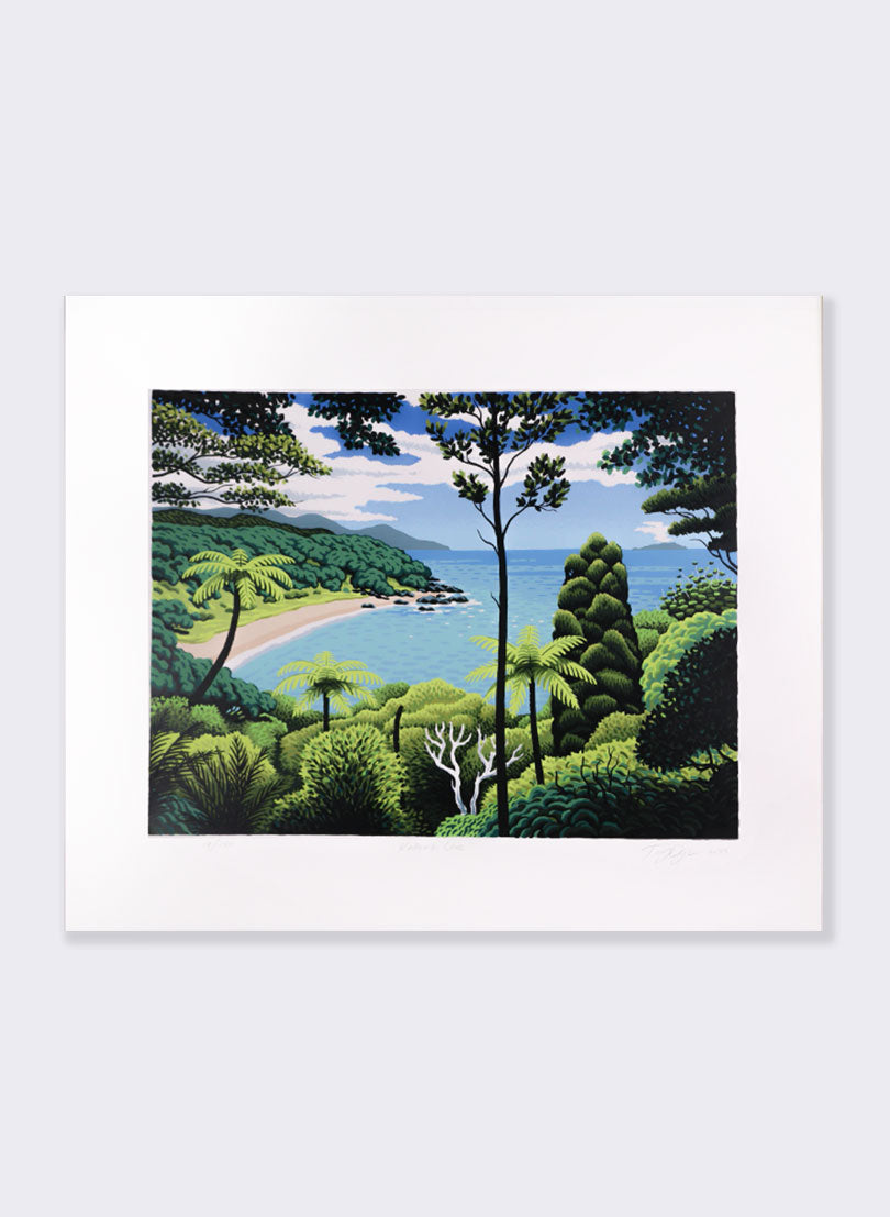 Kakariki Cove - Screen Print