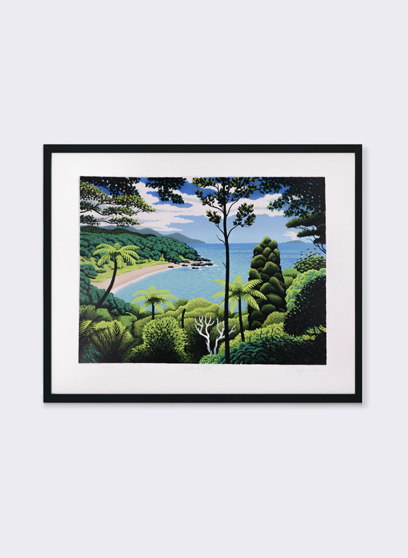 Kakariki Cove - Screen Print