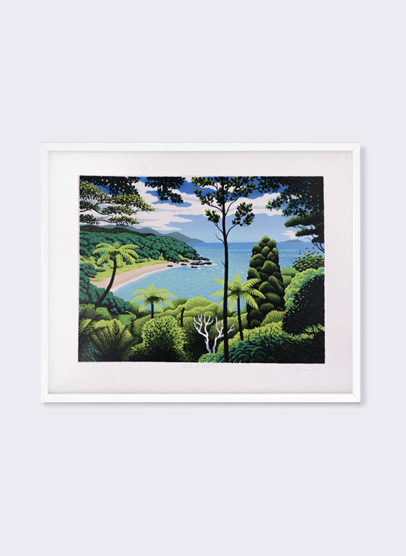 Kakariki Cove - Screen Print