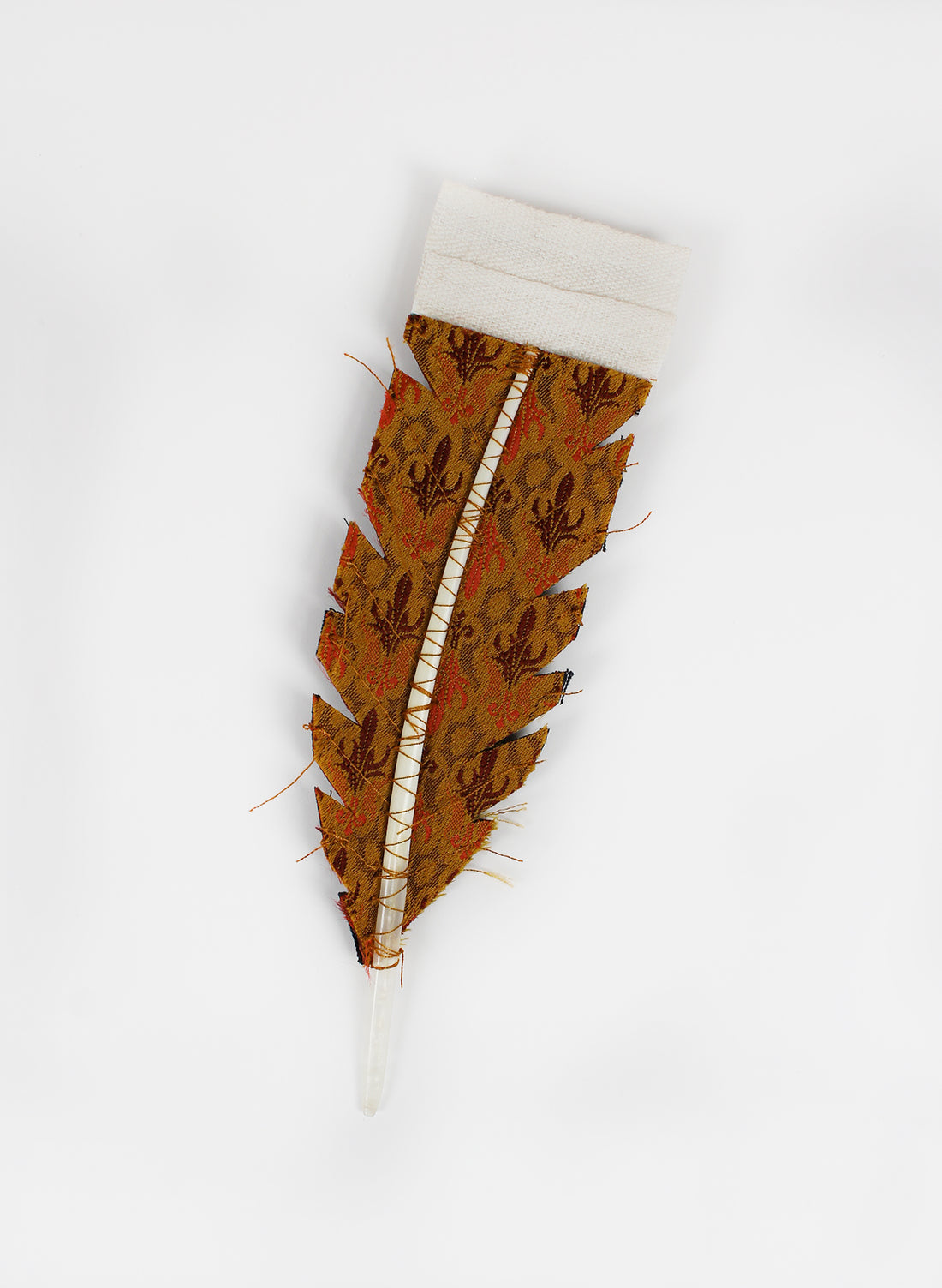 Huia Feather Brooch