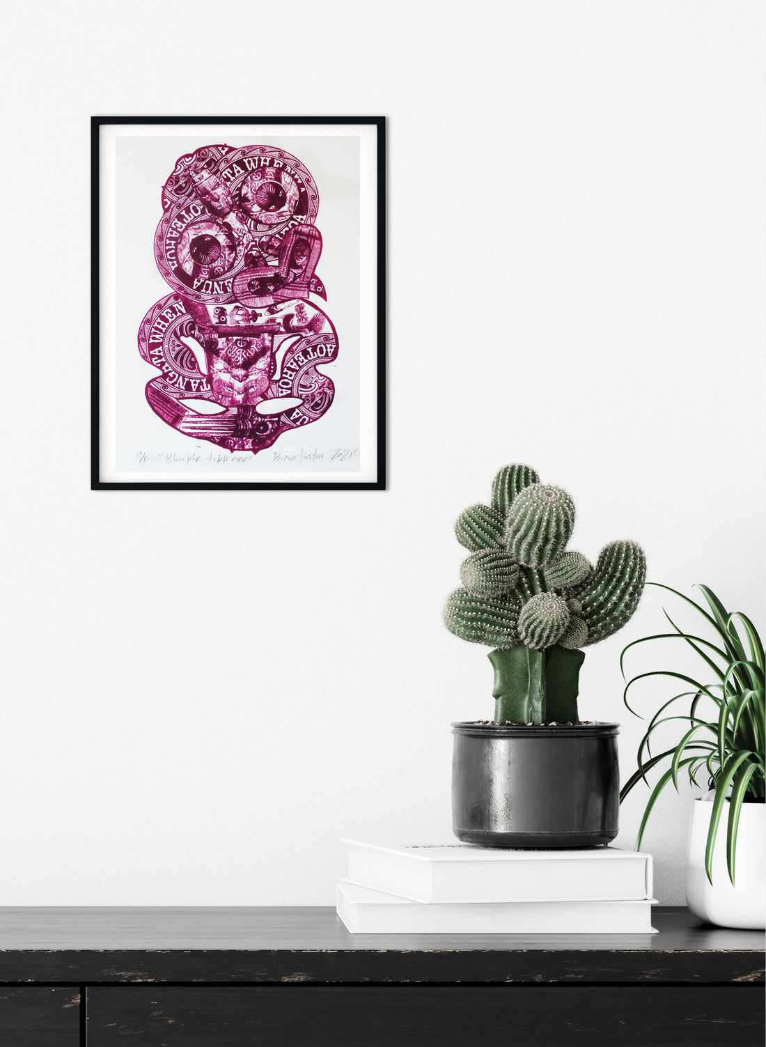 Blurple Tikkeee (A4) - Digital Print