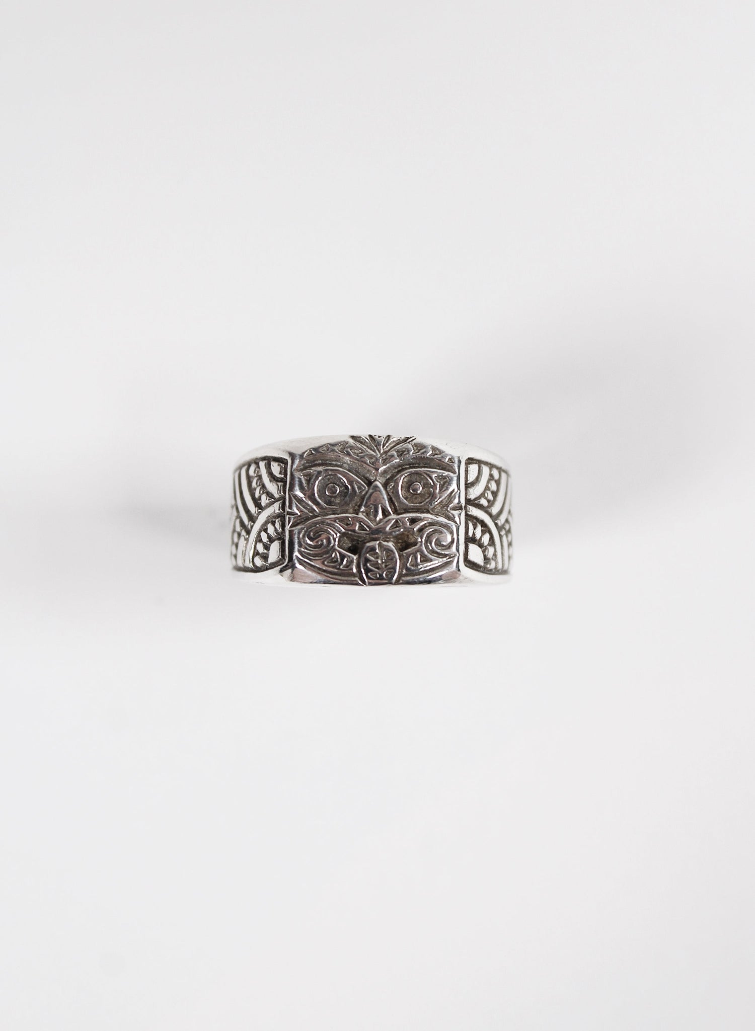 Tā Moko Ring - Sterling Silver