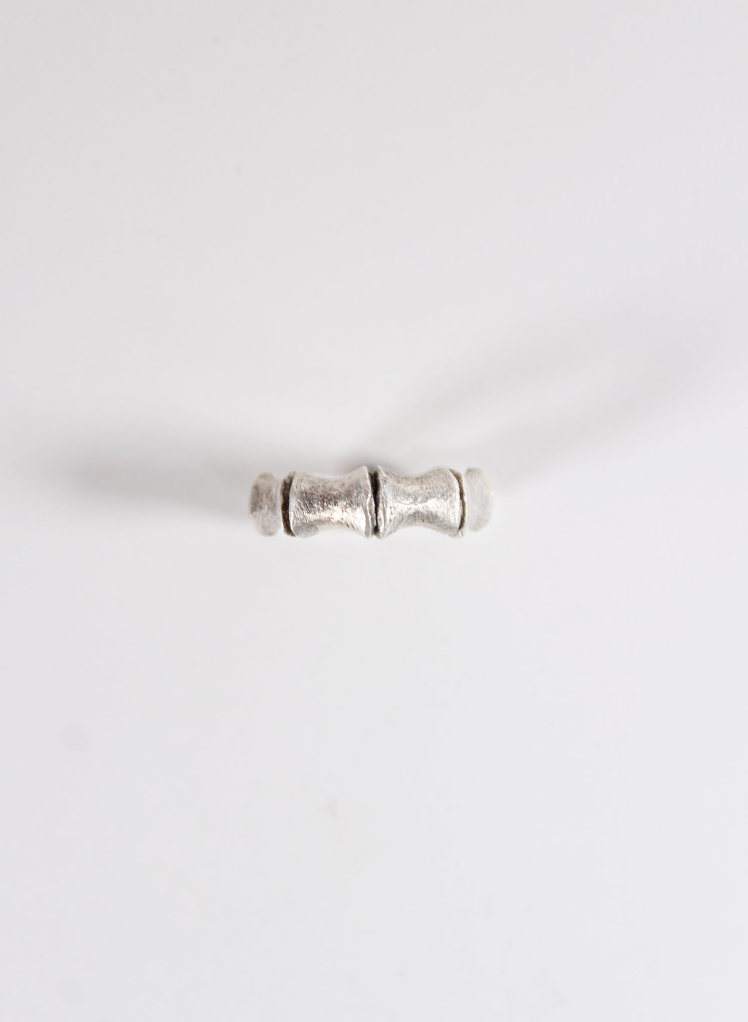 Tuaiwi Ring (8 Segment) - Sterling Silver