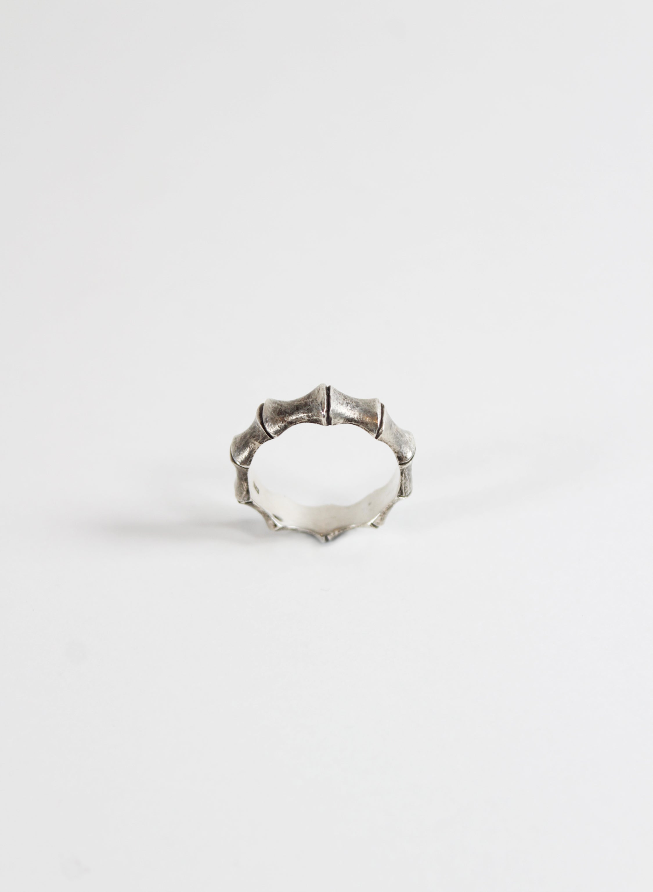 Tuaiwi (10 Segment) - Sterling Silver Ring